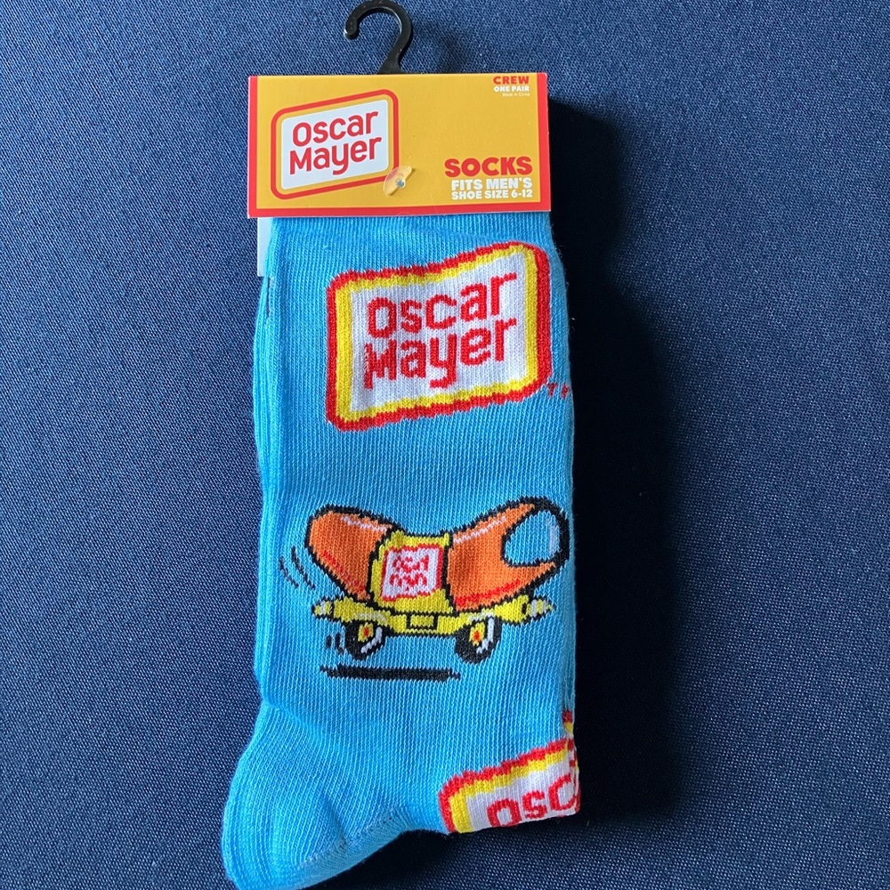Oscar Mayer Weinermobile Crew Socks